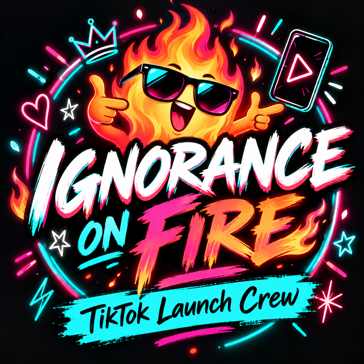 Ignorance on Fire logo